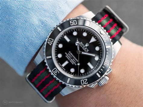 nato strap rolex james bond|Rolex submariner with NATO strap.